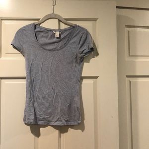 H&M basic light blue t-shirt - size XS